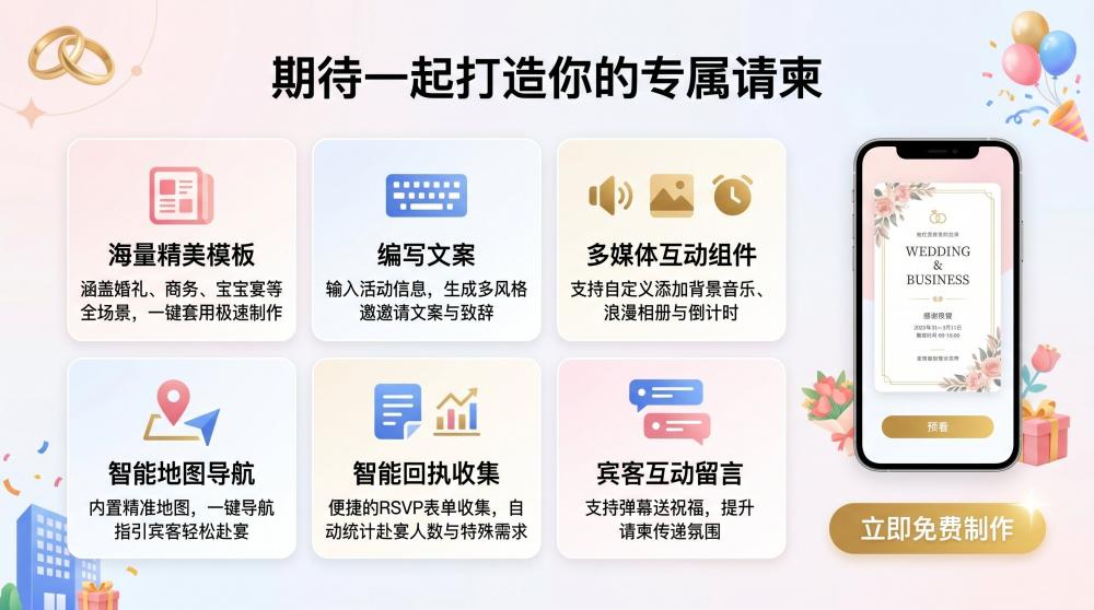 沙龙H5邀请函定制攻略｜选对工具，轻松拉满活动格调✨